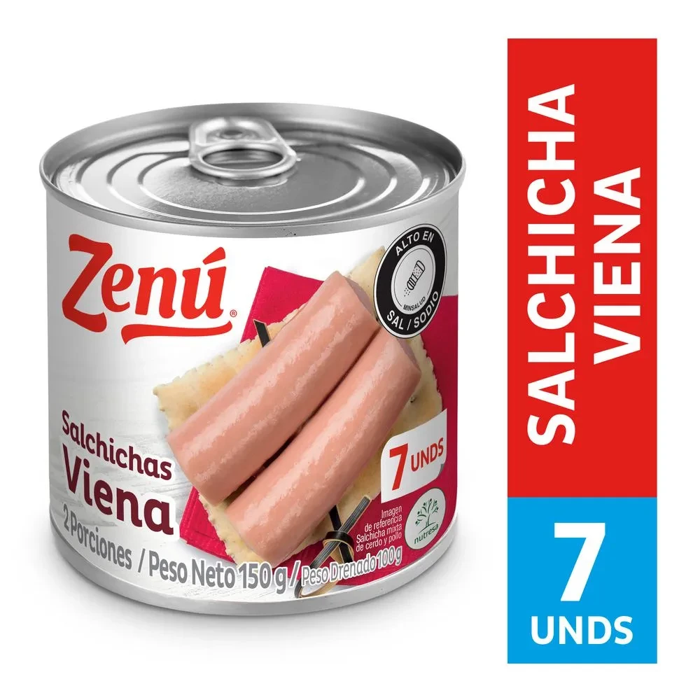Salchicha Viena Zenú
