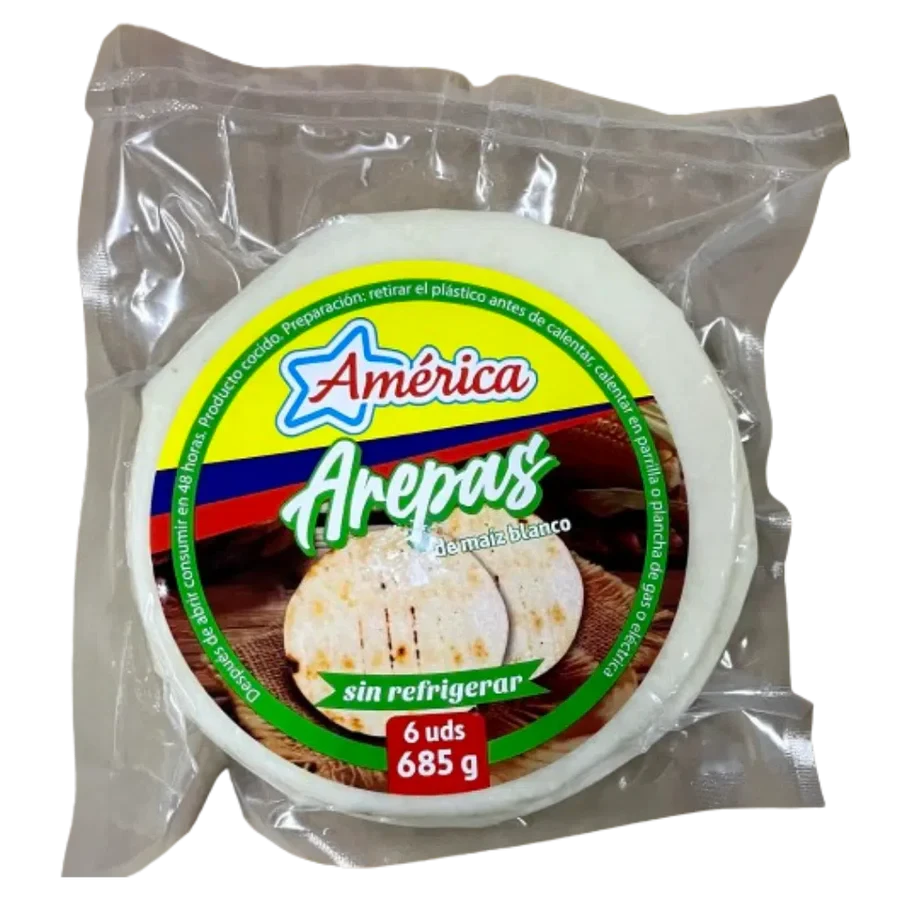 Arepa de Maíz Blanco