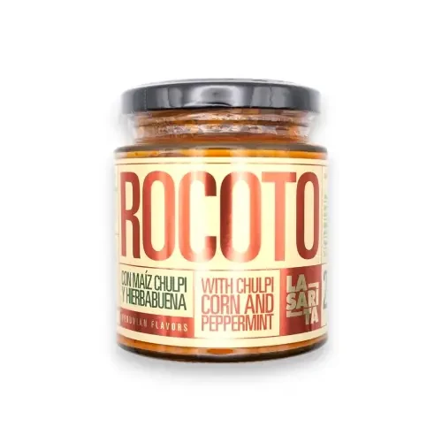 Rocoto con maíz chulpi y hierbabuena (220g)